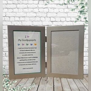 Godparents picture frame